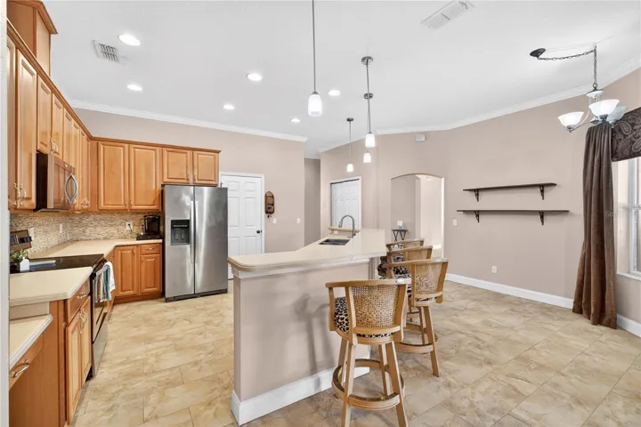 space for a kitchen table as well
