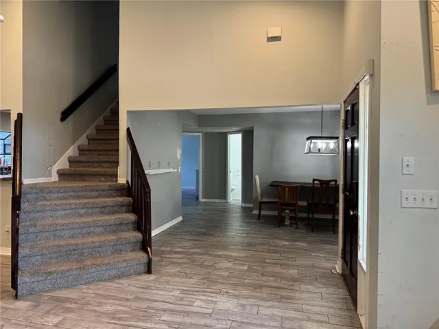 entry and stairs