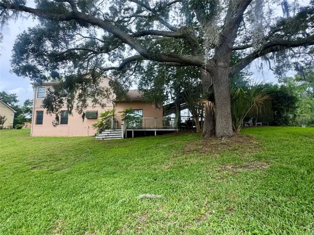 back of property