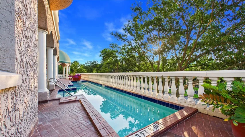 Lap pool 2nd floor