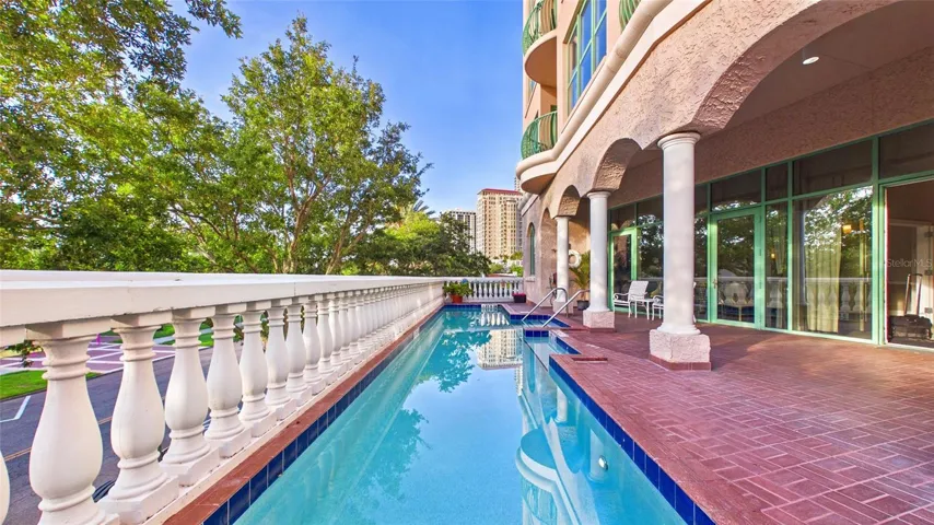 Lap pool 2nd floor