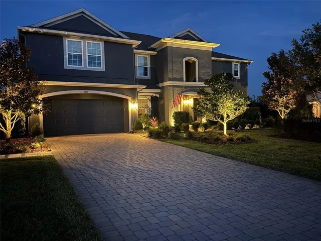 Front Night View
