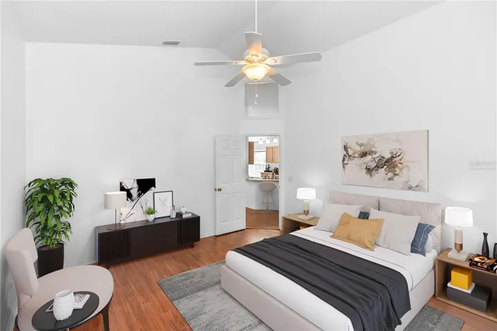 Primary Room-Virtually Staged