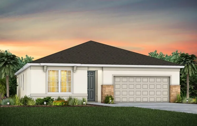 Exterior Design. Artistic rendering for this new construction home. Pictures are for illustrative purposes only. Elevations, colors and options may vary.