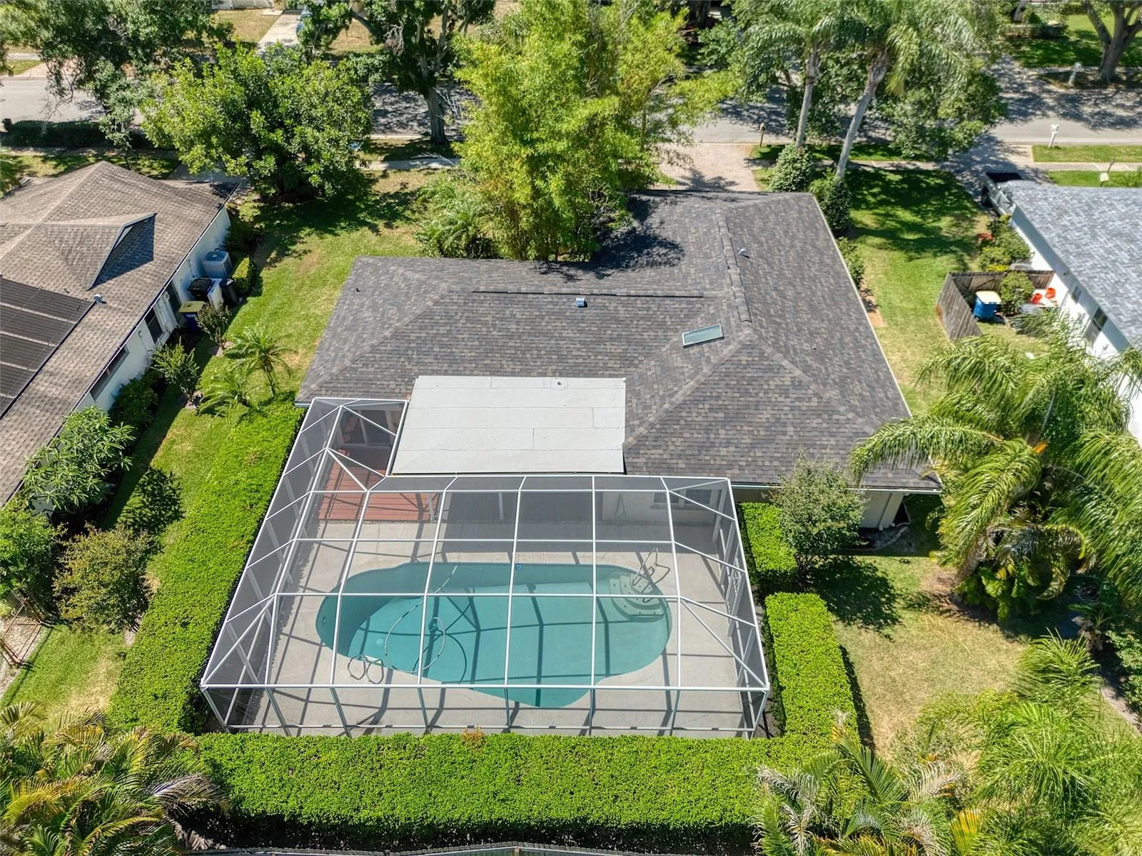 Rear Privacy from Mature Hedges
