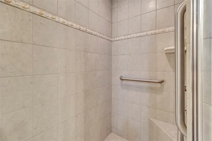 Step in shower inside Primary 2 Bathroom