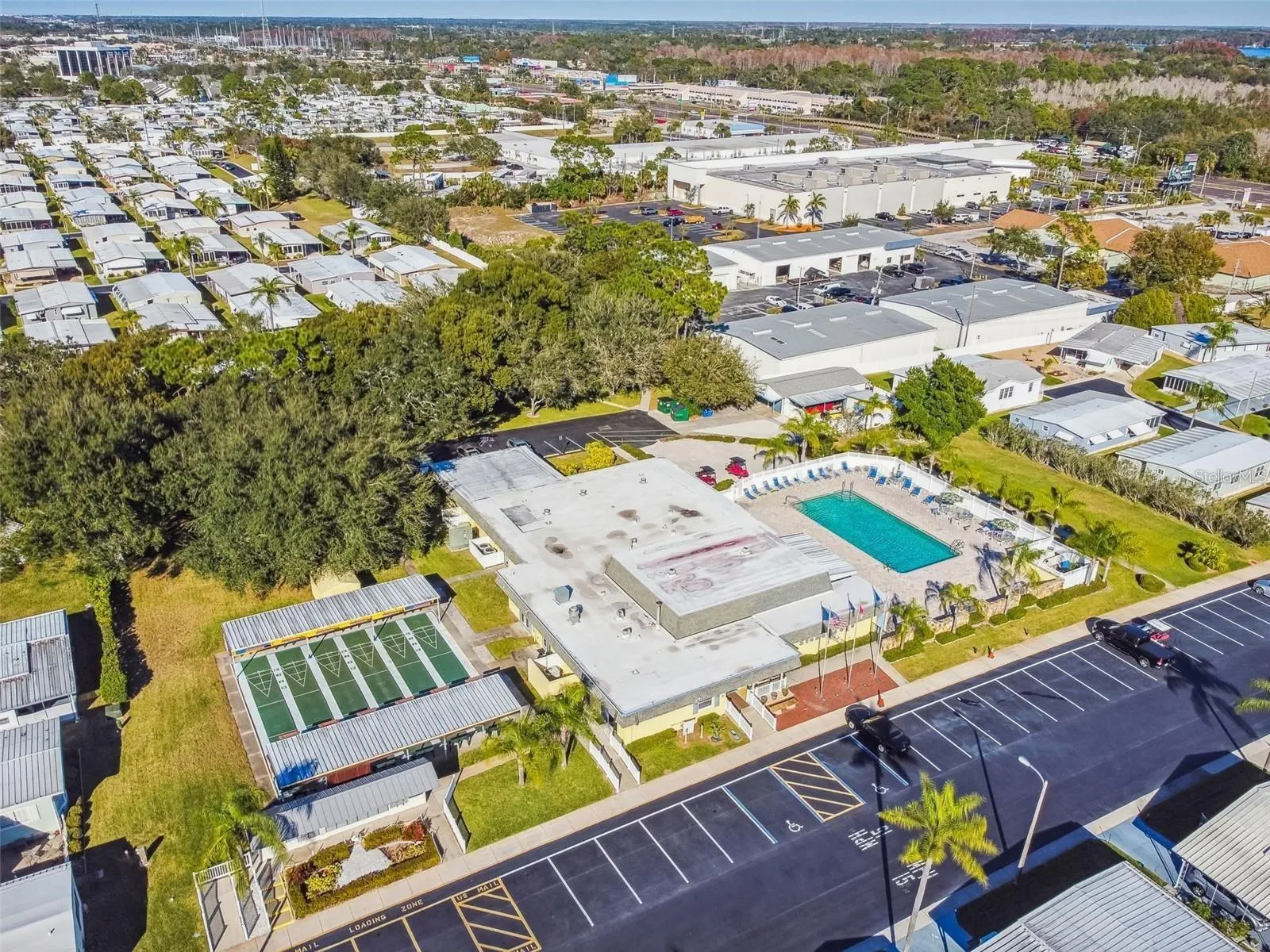 Aerial of Community Amenities