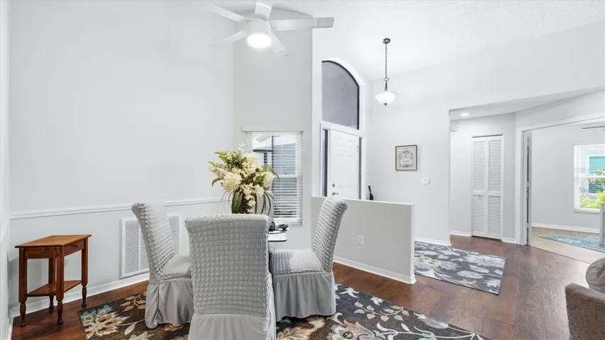 DINING ROOM, FOYER, DEN