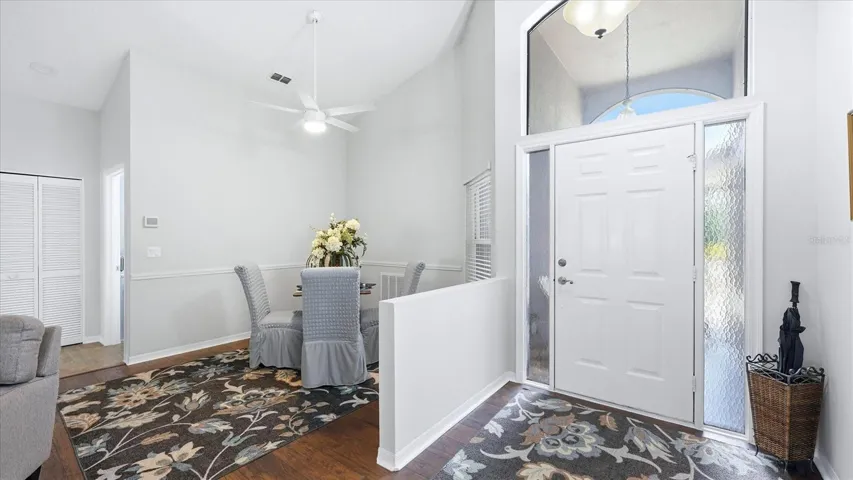 FOYER, DINING ROOM