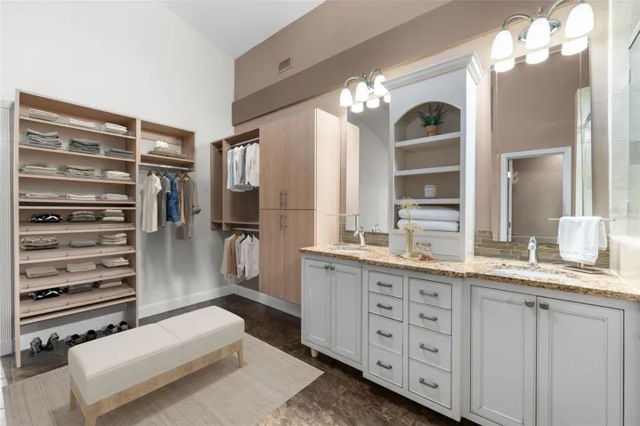 Virtually Staged - Custom Built In Closet Storage