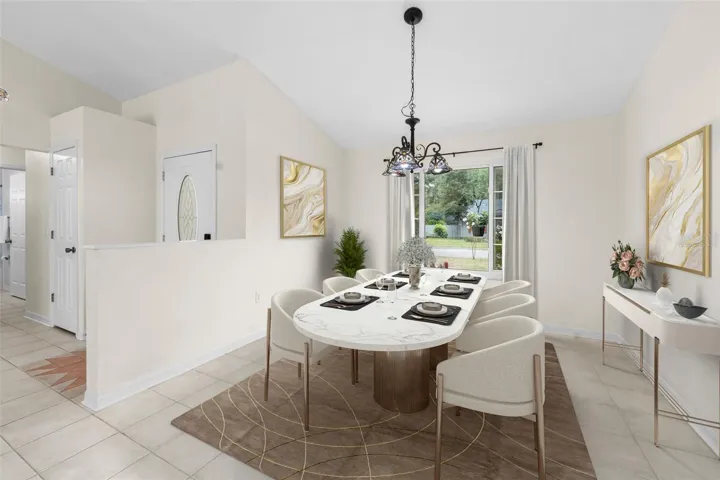 Virtually Staged - Dining Room