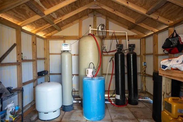 Well system in well house
