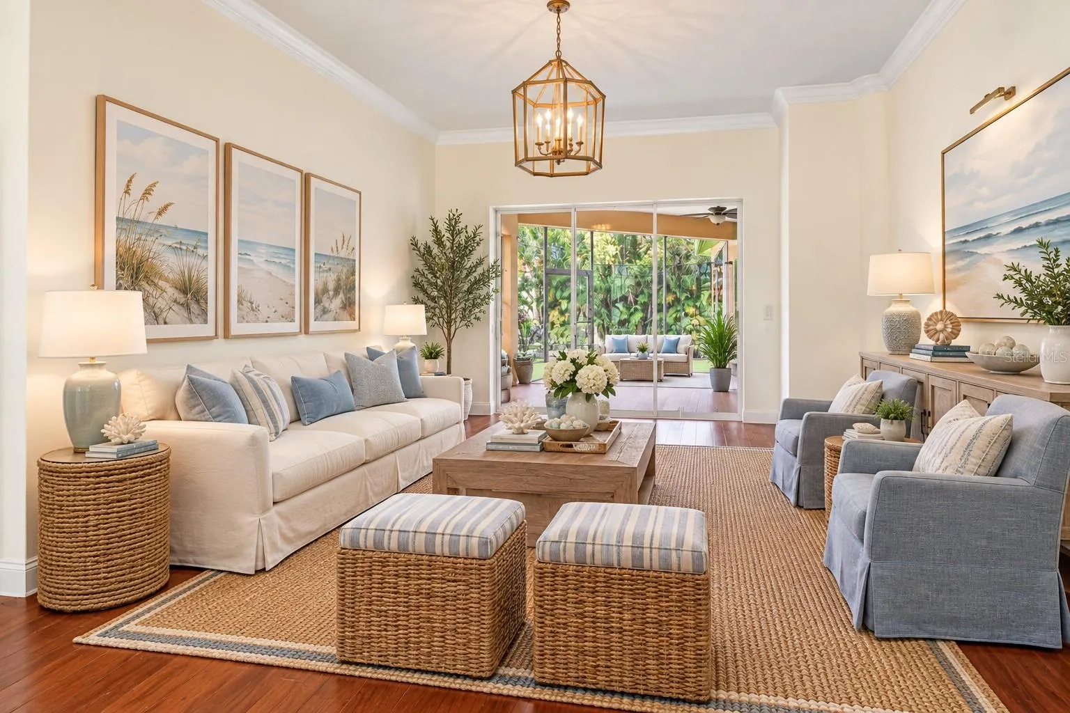 Living Room - Staged
