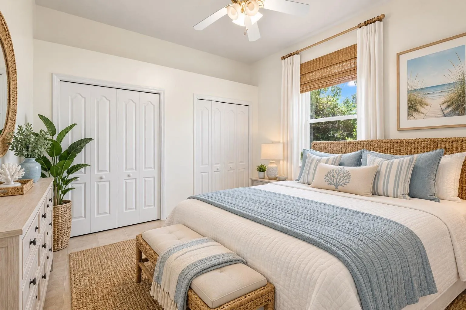 Guest Bedroom 1 - Staged