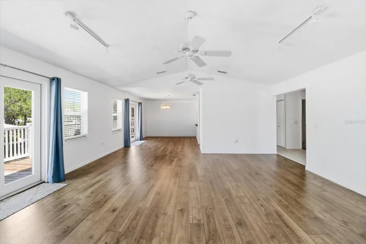 View from Living Room Towards the Dining Room