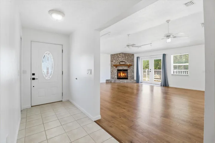 Tiled Foyer