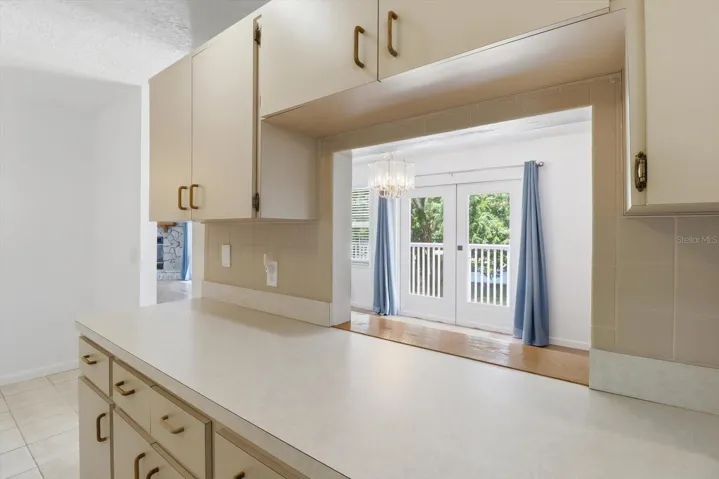 Pass Thru Window to the Dining Room