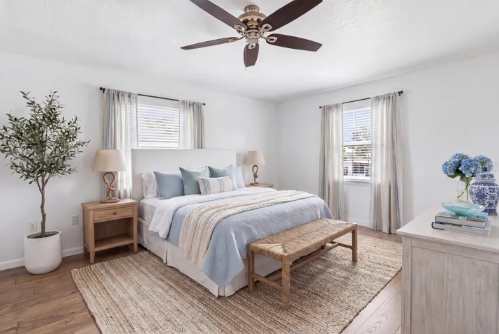 Virtually Staged... Master Bedroom