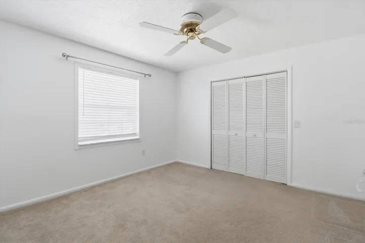 Bedroom 2 w/ Double BiFold Closet