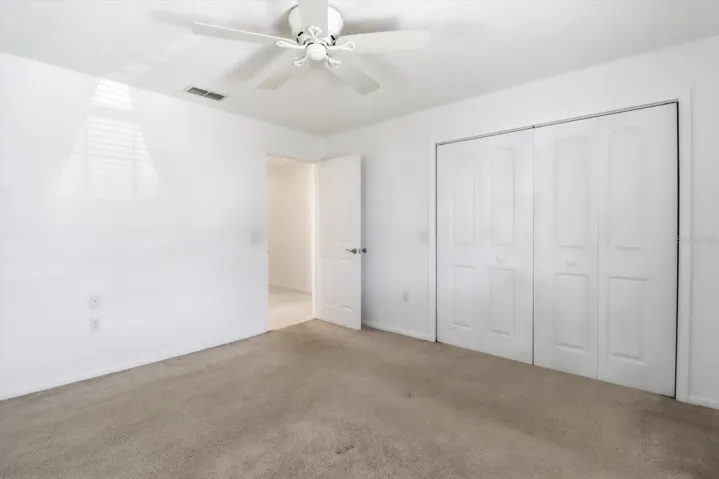 Bedroom 3 w/ Double BiFold Closet