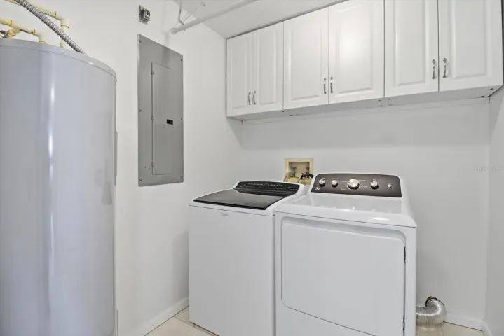 Laundry Room... New Updated 200amp Electric Service Panel & Water Heater Replaced in 2023
