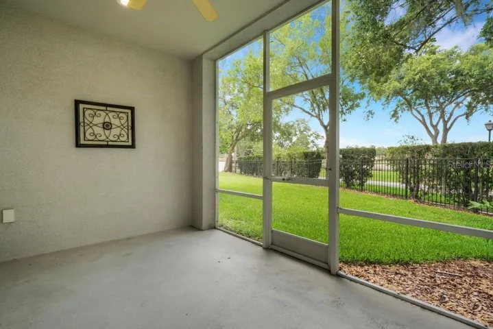 Exterior building maintenance and landscaping is handled by the association.