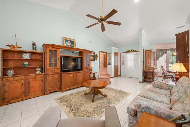 family room/ front door