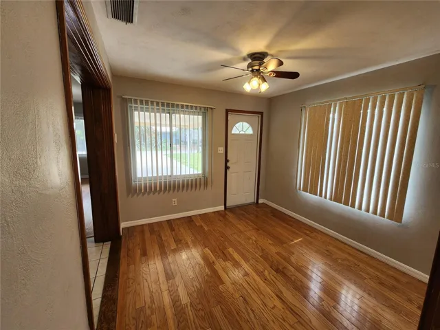 Dining Room with Door to Car port