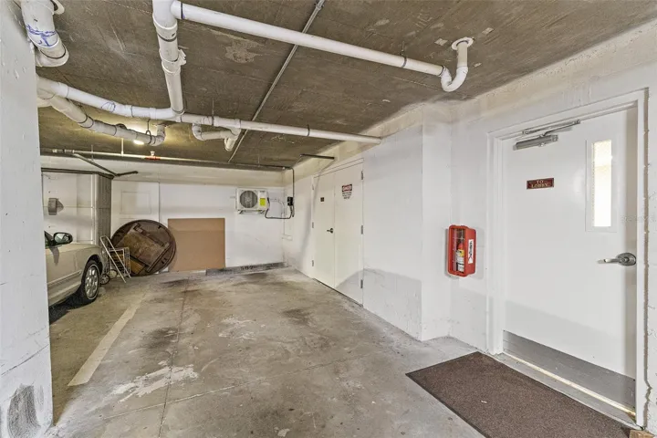 Secure Under-Building Garage
