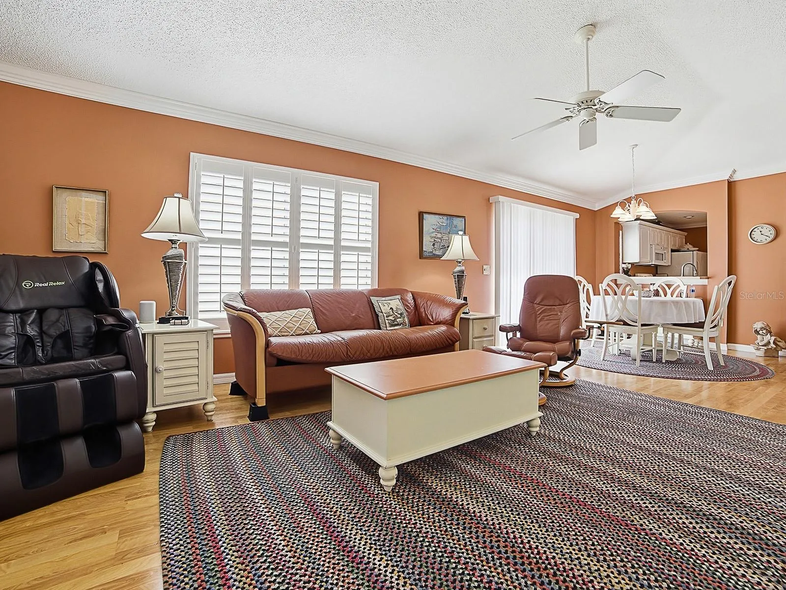 Bright open living room