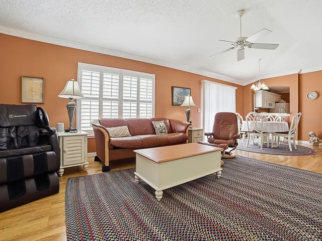 Bright open living room