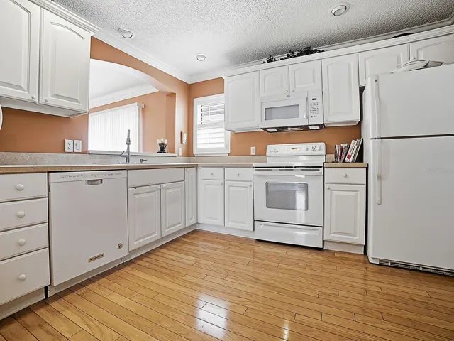 Clean white appliances
