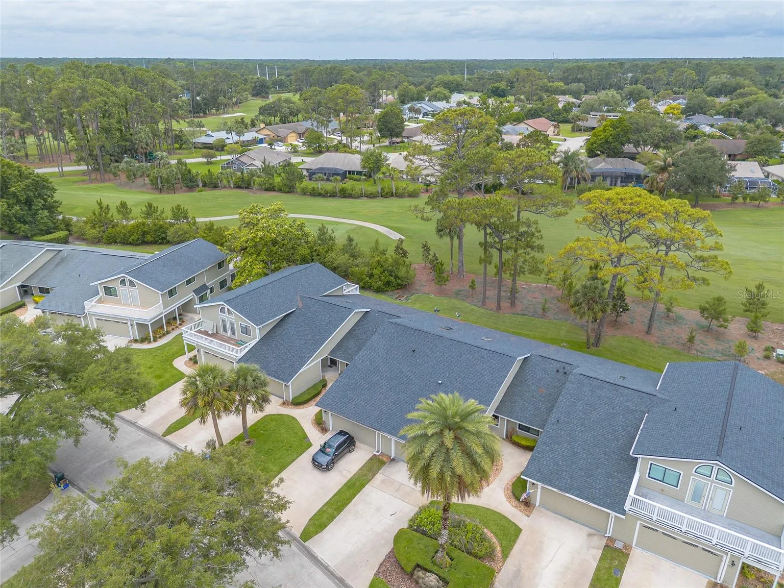 Golf Course Aerial View