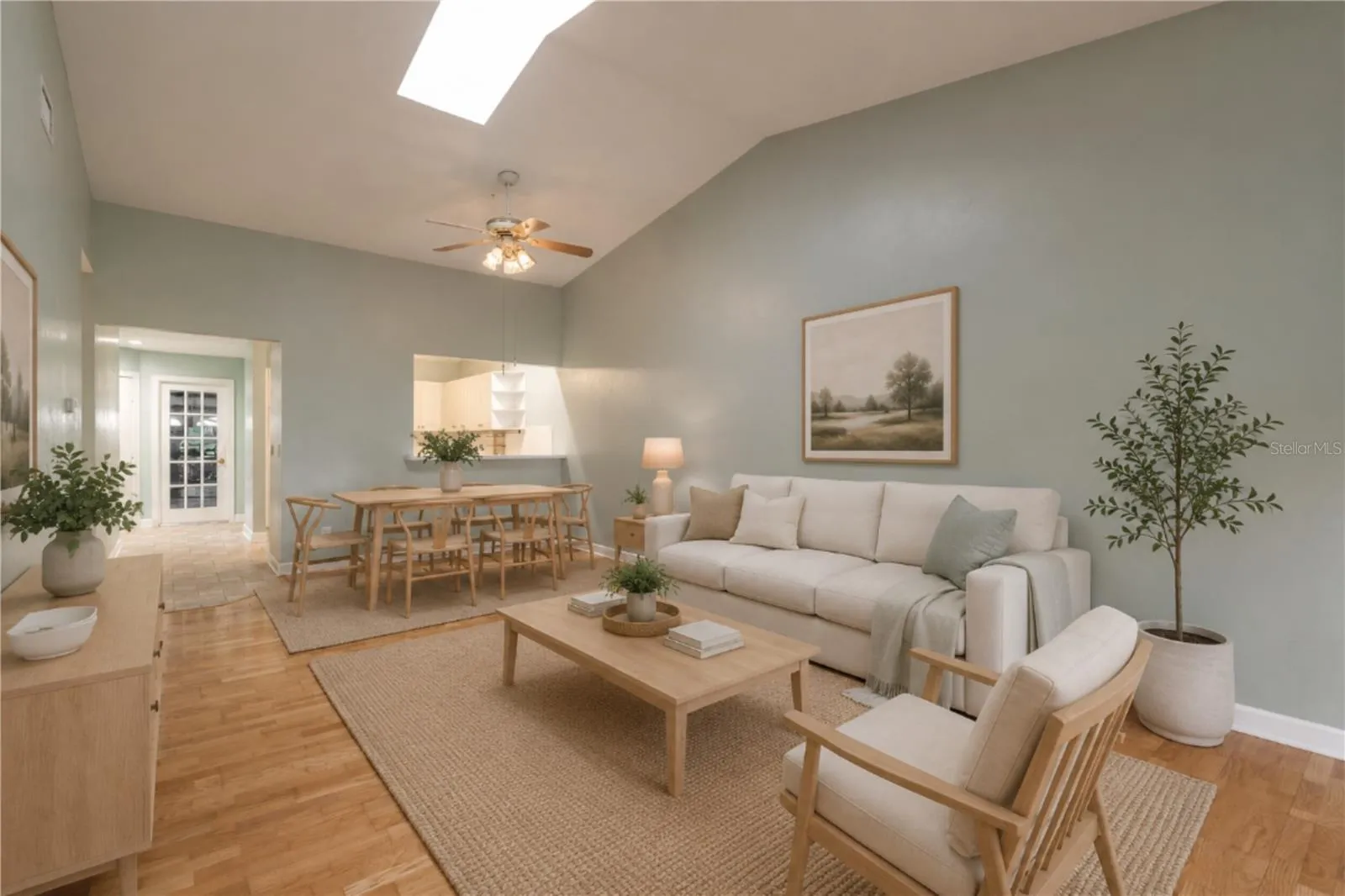 Virt Staged Living Room