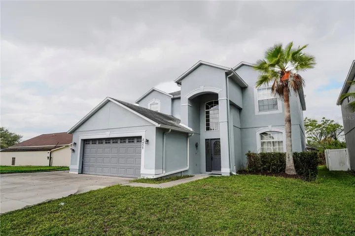 front of the home