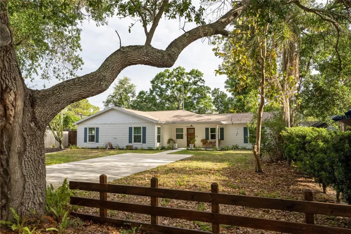 Front view of home