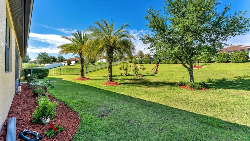 Fenced Backyard