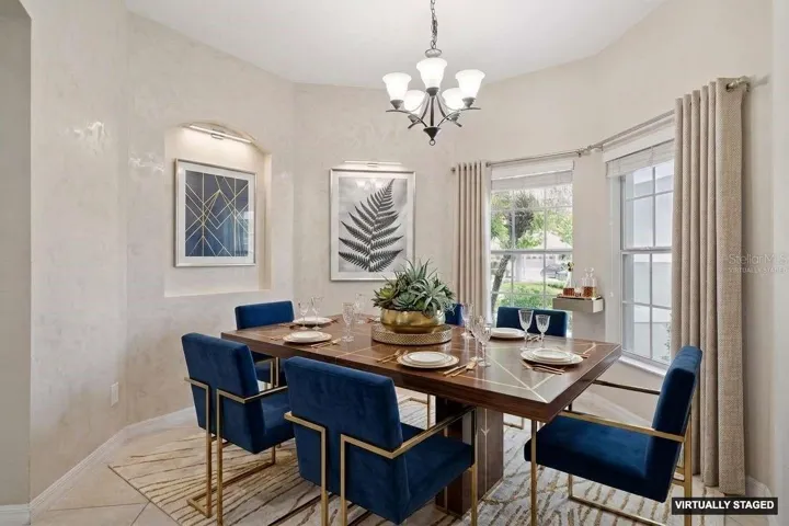 *Virtually Staged* Dining Room
