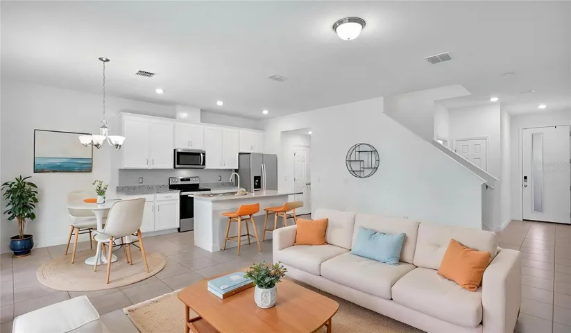 Living room (virtually staged)