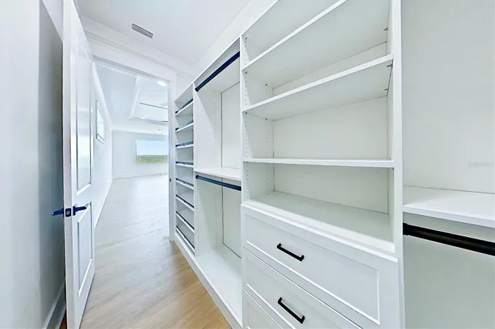 His Walk In Closet!