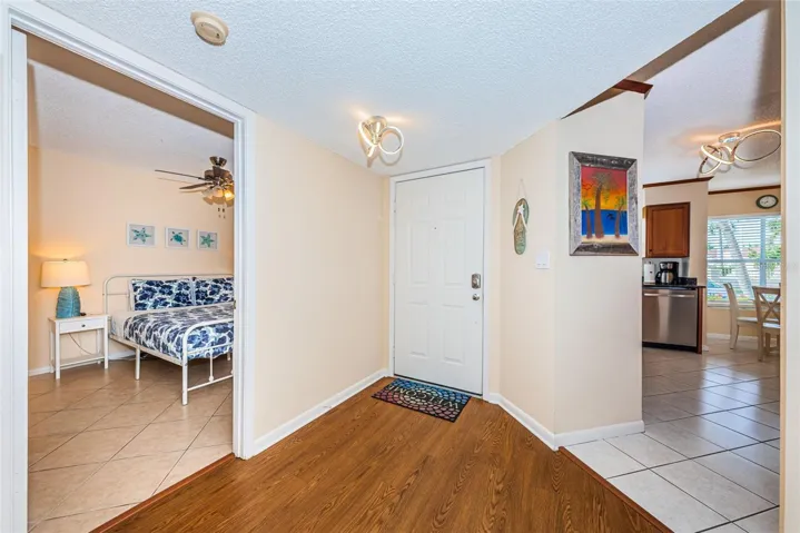 Entry into this lovely spacious condo