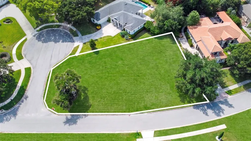 Virtually staged grass