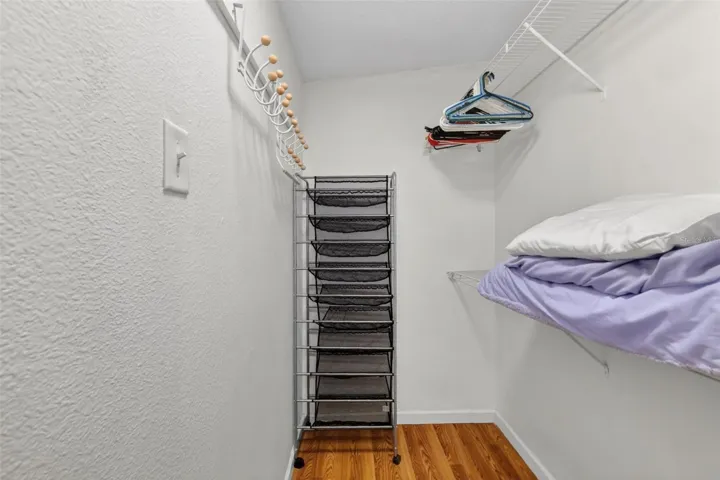 Walk in Primary closet