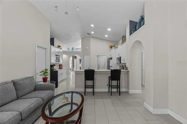 Family Area with the view of the Kitchen