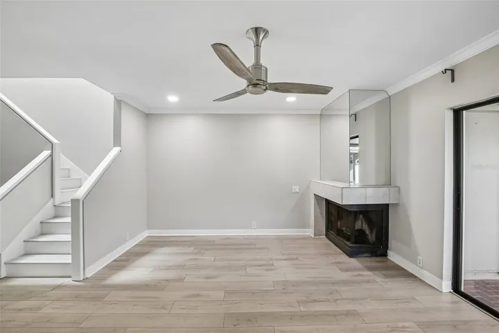 LIVING ROOM WITH FIREPLACE