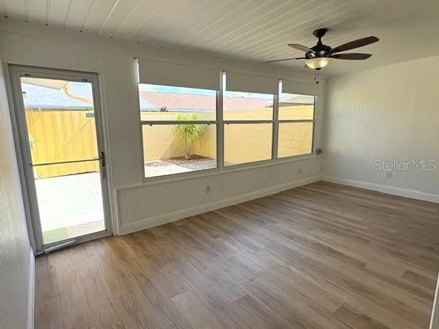 This bonus room is perfect for an additional living area, an office space, or craft room.