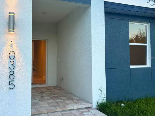 Covered Entrance