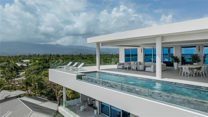 El Yunque views from Rooftop Terrace