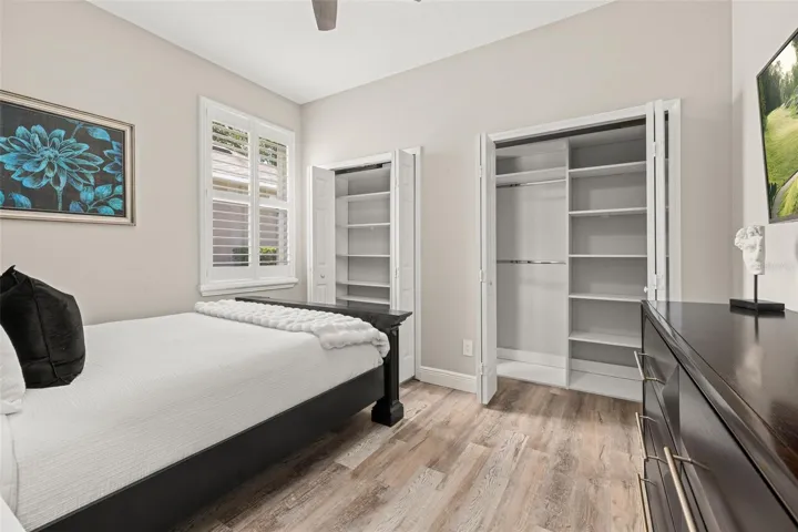 Bedroom 2 with custom built ins