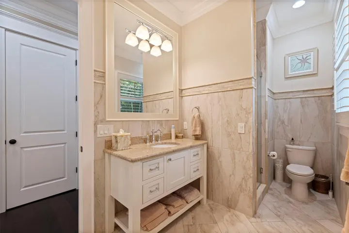 pool bathroom